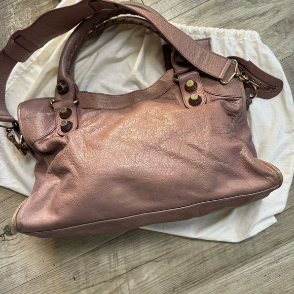 Authentic Balenciaga rose gold city bag giant - Picture 3 of 8